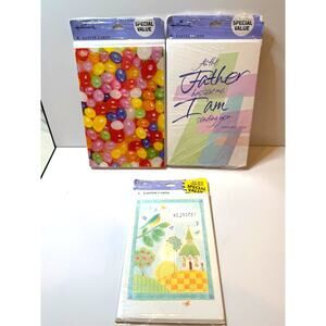 LOT 1980s Hallmark EASTER Greeting Cards #22 NIB Unused Old Stock